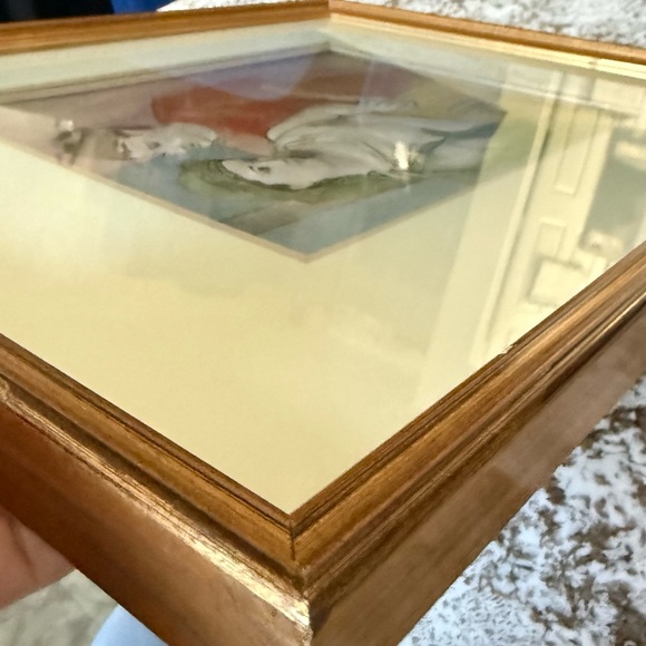 Pablo Picasso “The Lovers” 1923 Framed Art Print 15x19 Gold Wall Decor - Picture 10 of 17